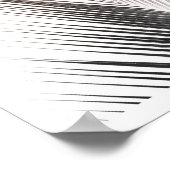 Poster de feuille de palmier | Rose 8x10 (Coin)