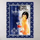 Poster de fille du Gatsby Party (Devant)