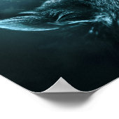 Poster de fille Imaginaire Cat Moon (Coin)