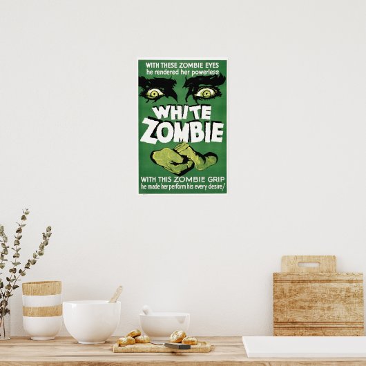 Poster de film Zombie blanc (Cuisine)