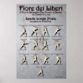 Poster de Fiore Longsword Poste (Devant)