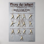 Poster de Fiore Longsword Poste (Devant)
