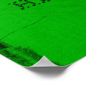 Poster de fitness vert - Croyez ! (Coin)