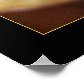 Poster de fleurs à horloge arrêtée (Coin)