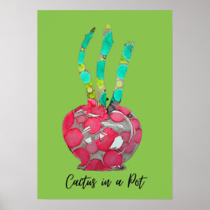 Poster de fleurs d'art