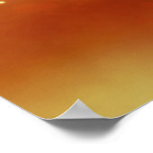 Poster de fleurs de coquelicot jaune (Coin)