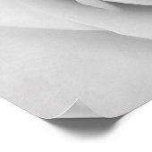 Poster de fleurs de rose noire et blanche (Coin)