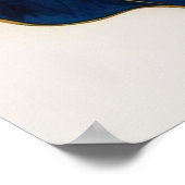 Poster de fleurs dorées | Art mur (Coin)