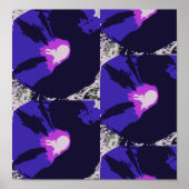 Poster de fleurs du matin (Devant)