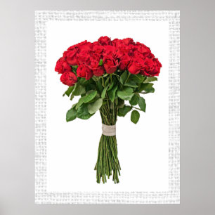 Poster de fleurs exquises - SRF