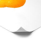 Poster de fleurs jaunes (Coin)