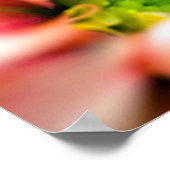 Poster de fleurs orange (Coin)