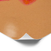 Poster de fleurs rouges (Coin)