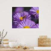 Poster de fleurs violettes (Cuisine)