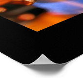 Poster de flipper Rocketship Bordure noire (Coin)