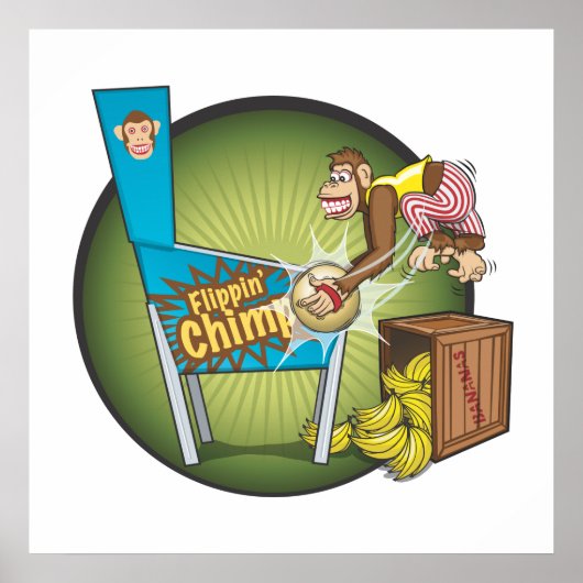 Poster de Flippin' Chimp (Devant)
