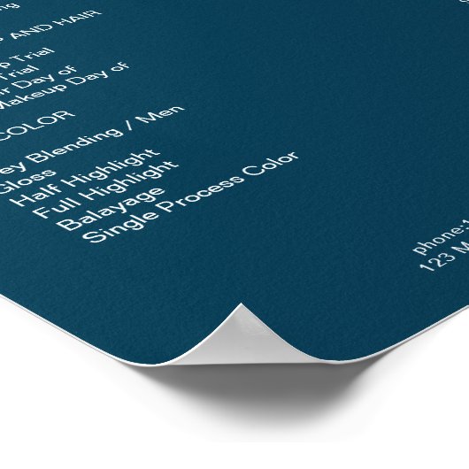 Poster de Floral moderne (Coin)