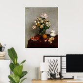 Poster de Flores de Verão e Frutos (Bureau à domicile)