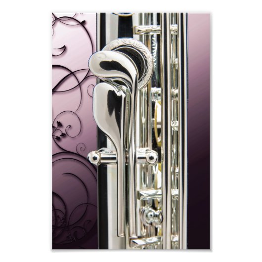 Poster de flute pour musicien de flute (Devant)