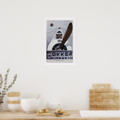 Poster de Fokker Schwerin WW1 Aviation (Cuisine)