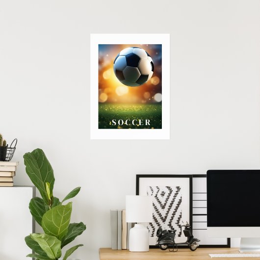 Poster de football (Bureau à domicile)