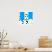 Poster de football Guatemala (Cuisine)