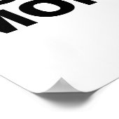 Poster de Football Mom Funny (Coin)