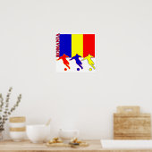 Poster de football Roumanie (Cuisine)
