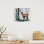 Poster de Forest Deer (Cuisine)