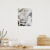 Poster De fortes chutes de neige en Chine (Cuisine)