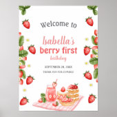 Poster de fraise Berry First Berry Affiche de bien (Devant)