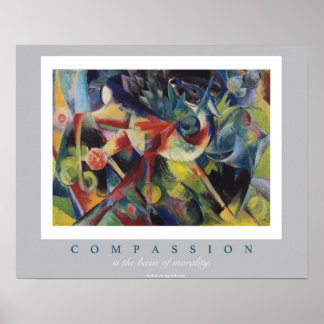 Poster de Franz Marc Compassion - Archivage