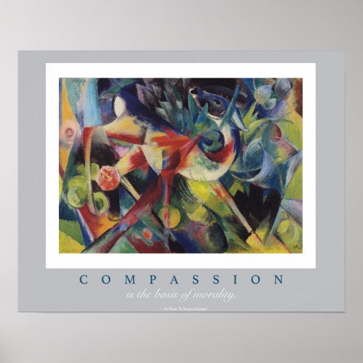 Poster de Franz Marc Compassion - Archivage (Devant)