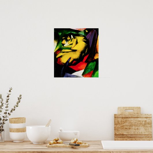Poster de Franz Marc Tiger (Cuisine)