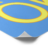 Poster de fruits de Floride Oranges 24 x 36 (Coin)