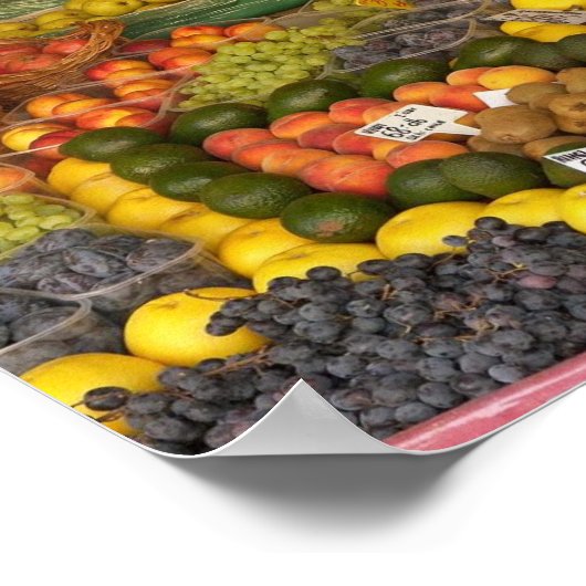 Poster de fruits mélangés (Coin)