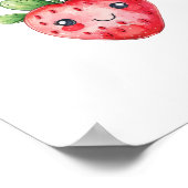 Poster de fruits mignons Imprimer (Coin)
