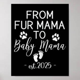 Poster De Fur Mama À Ba
