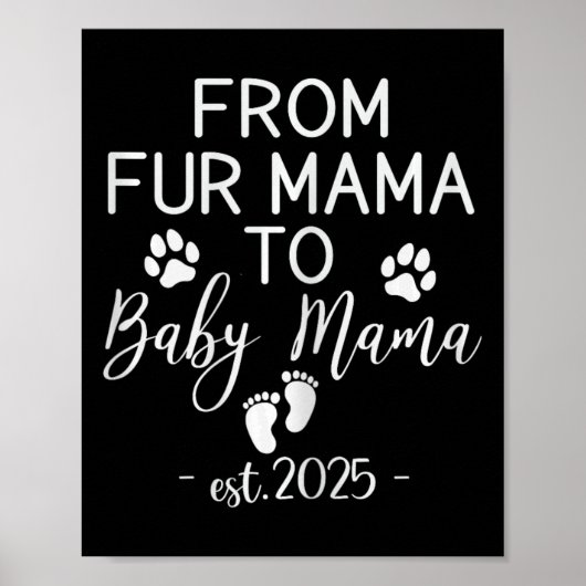 Poster De Fur Mama À Ba (Devant)
