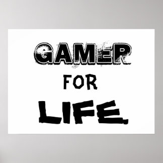 Poster de Gamer for Life