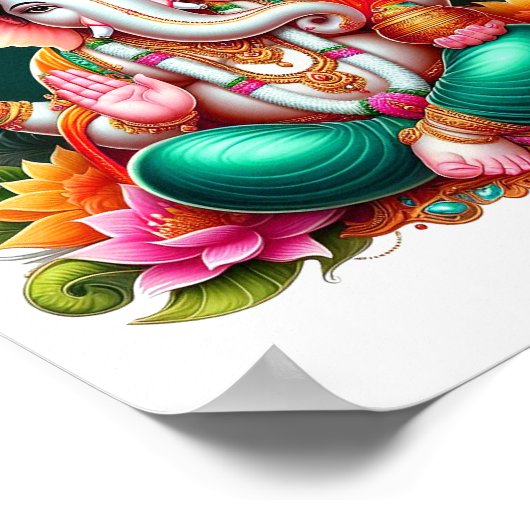 Poster de Ganesh ji (Coin)