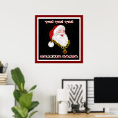 Poster de Gangsta Père Noël (Bureau à domicile)