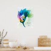 Poster de garde couleur personnalisable (Cuisine)