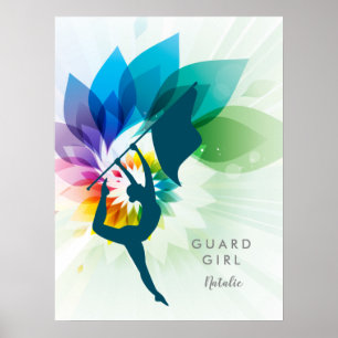 Poster de garde couleur personnalisable