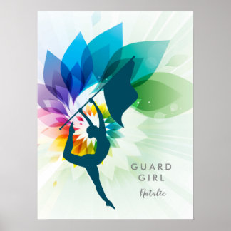 Poster de garde couleur personnalisable