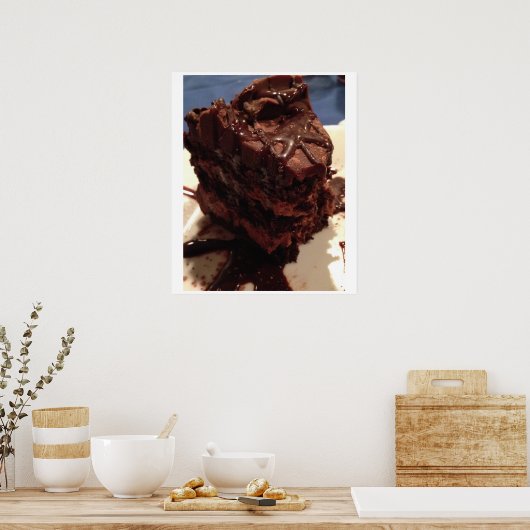 Poster de gâteaux au chocolat (Cuisine)