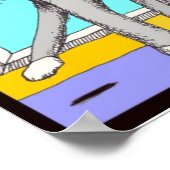 Poster de gauche Turning Cat (Coin)