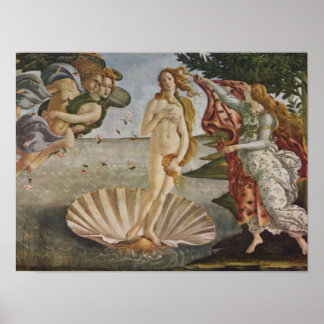 Poster De geboorte van Venus Sandro Botticelli