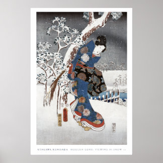 Poster de Geisha de neige 2