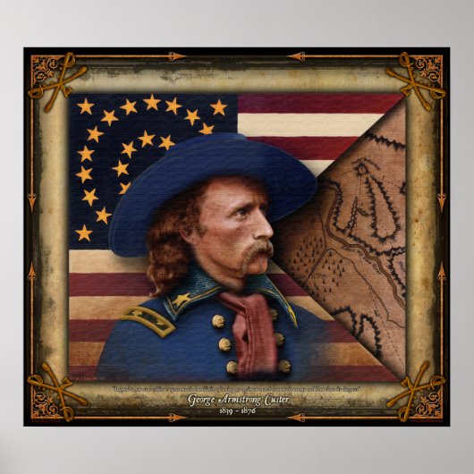 Poster de George Armstrong Custer (Devant)